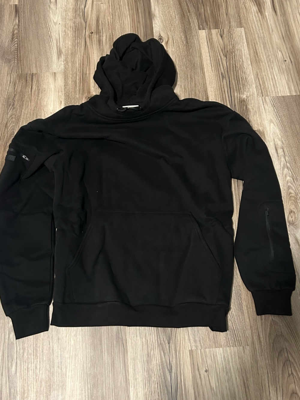 Comfrt airplane mode travel hoodie